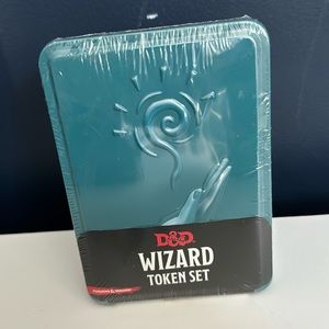 Dungeons and dragons wizard token set